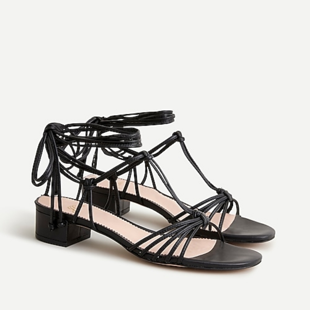 🆕️ J CREW Florence lace-up T-strap sandals
